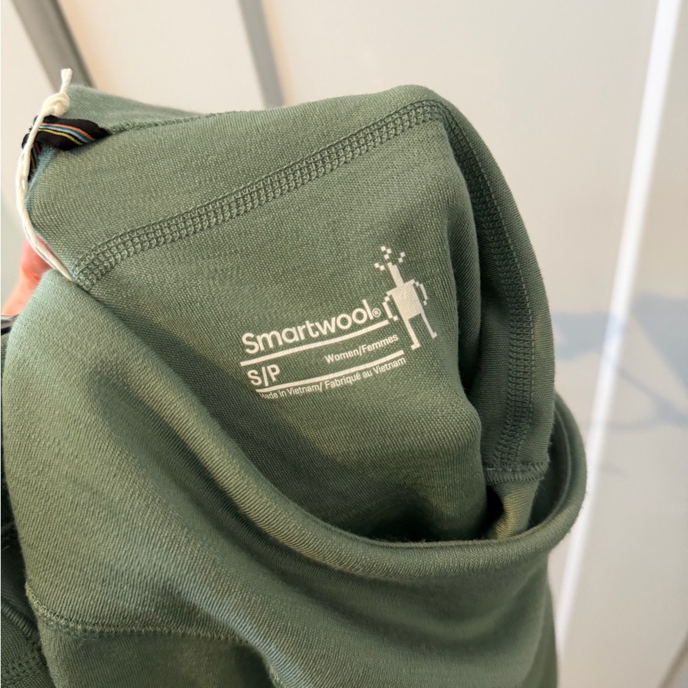 NWT Smartwool Thermal Merino Classic Baselayer Bottom (Jade Heather | Mint | S) - Picture 3 of 7
